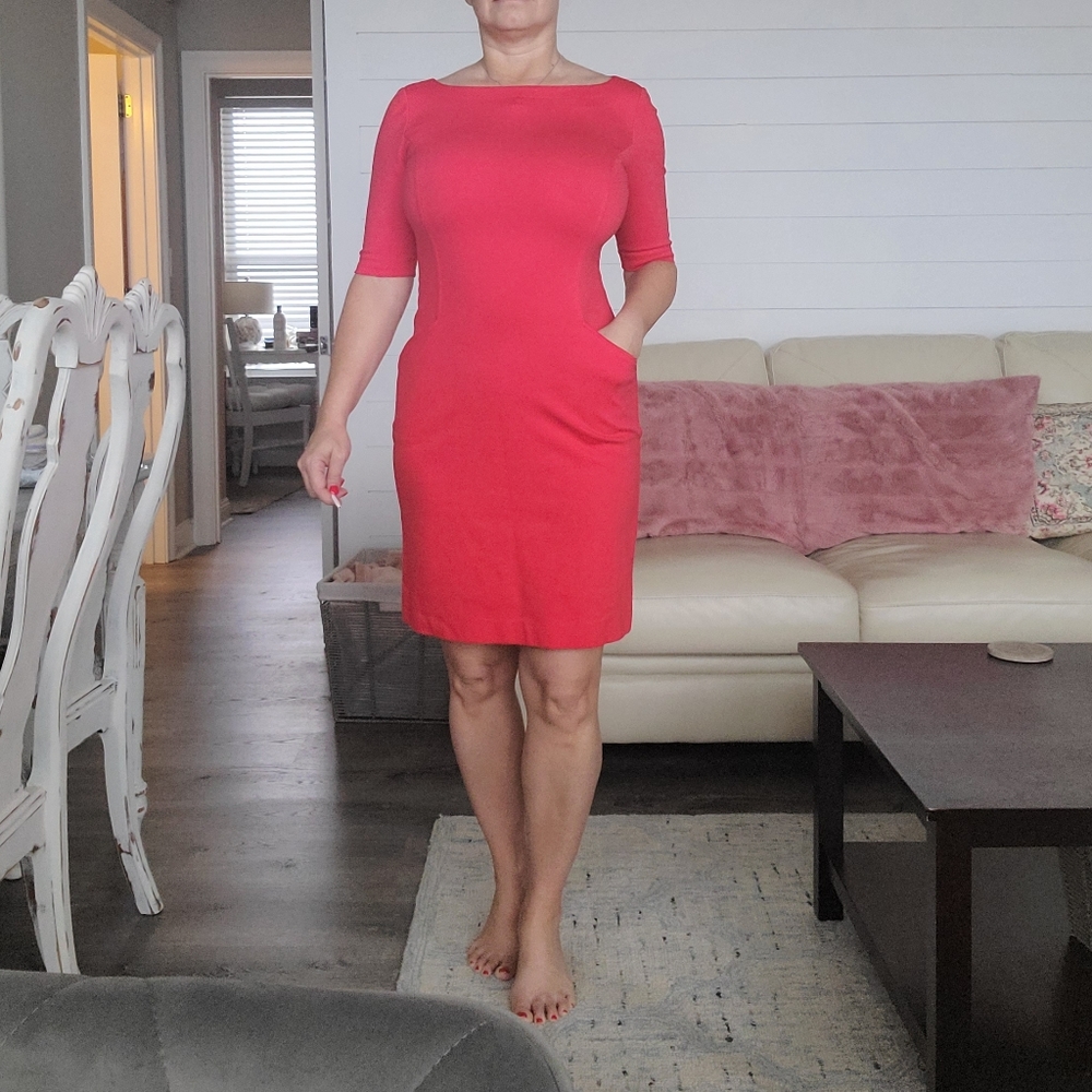 Red dress